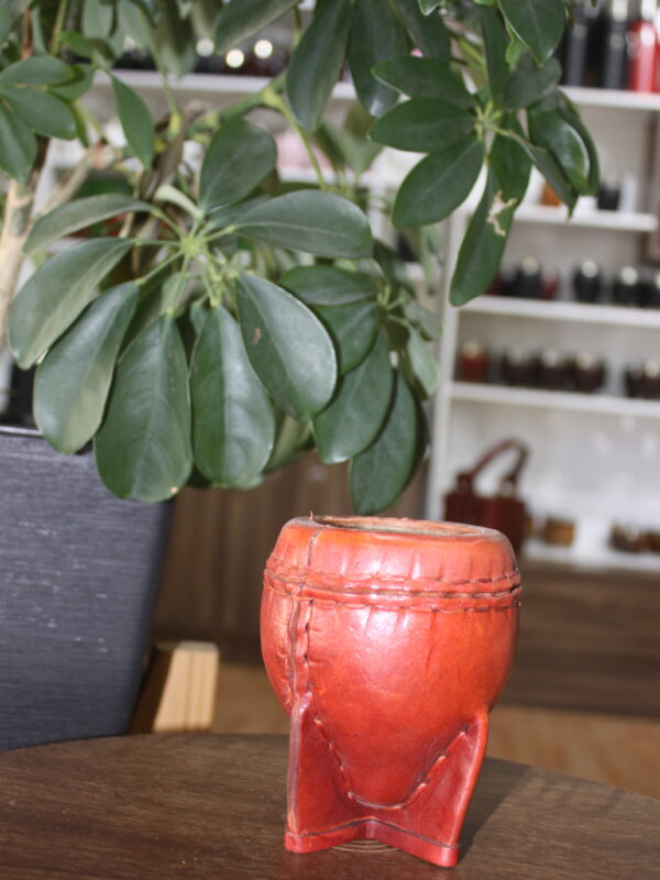 Mate Torpedo Virola de Cuero