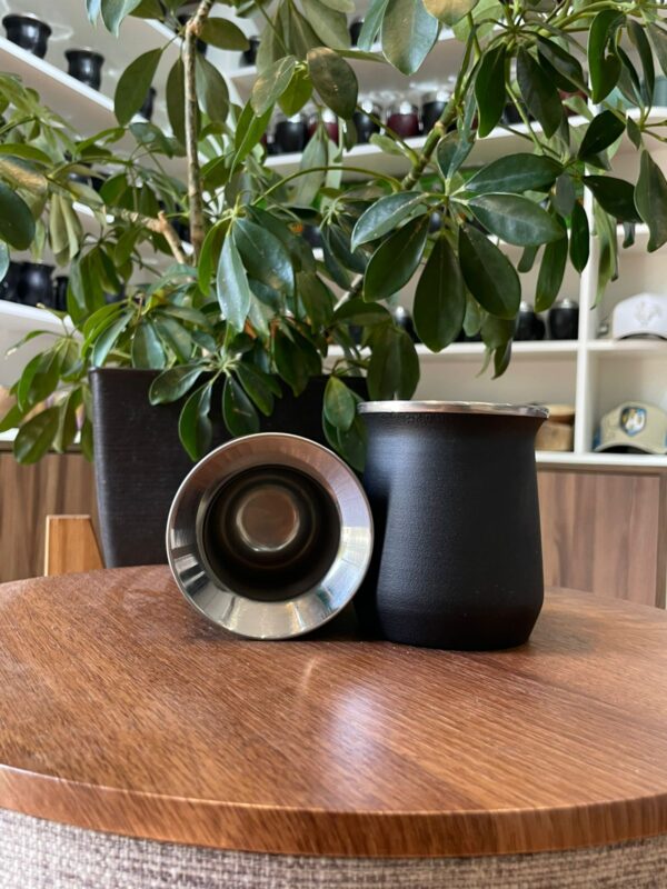 Mate Acero Negro